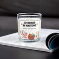 Rather Be Knitting Personalised Candle | Gift For Knitting | Knitting Room Décor | Knitting Lover Gift | Custom Knitting Message Candle Gift Etsy