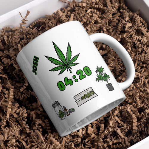 Personalised 420 Weed Mug – Custom Name – additional product view