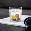 Donald Trump Personalised Candle | Funny Donald Trump Gift | President Trump Message Candle | Donald Trump Fan Gift | Secret Santa Candle Etsy