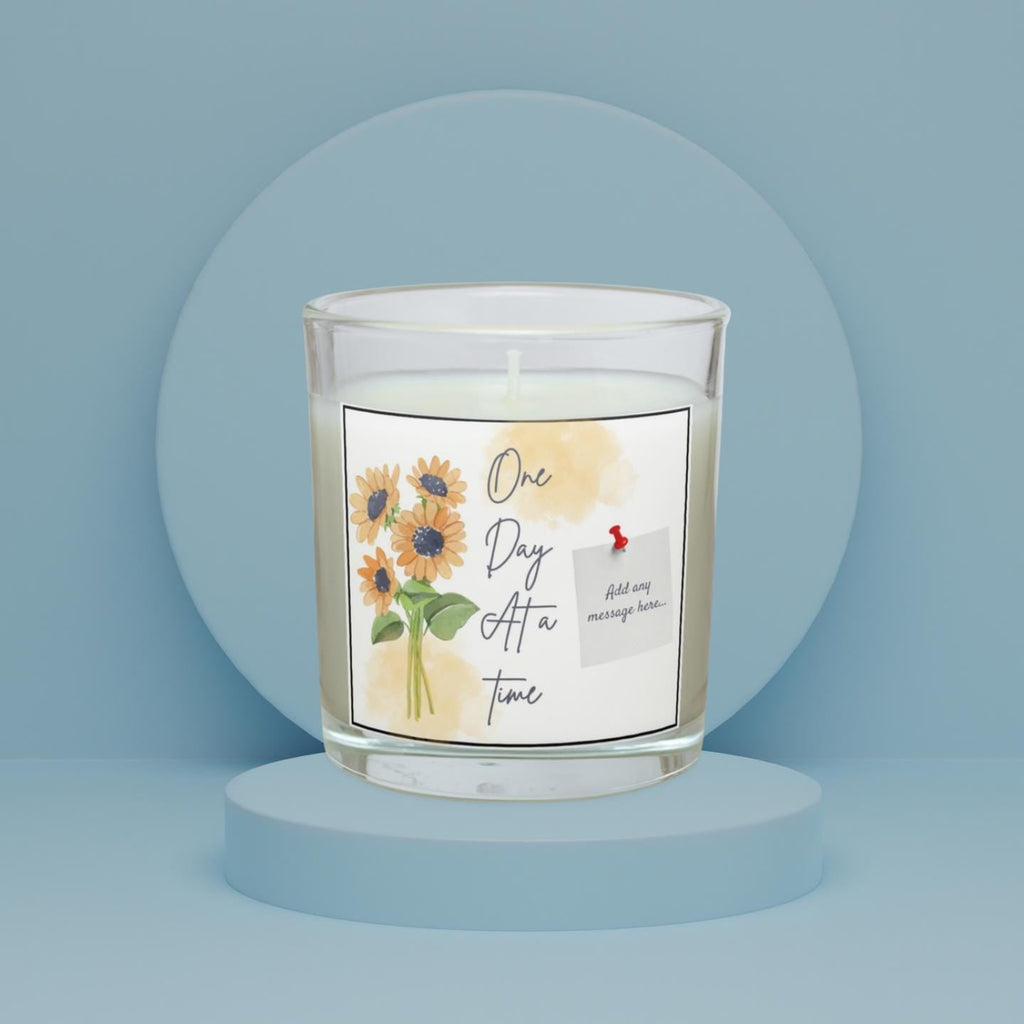 One Day at a Time Recovery Gift | Get Well Soon Message Candle | Thinking of You | Emotional Support Gift | Comfort Message Gift | Soy Wax Etsy