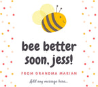 Bee Better Soon Candle | Get Well Gift for Her | Get Well Soon | Recovery Gift for Her | Thinking of You for Her | Sympathy Gift for Her Etsy