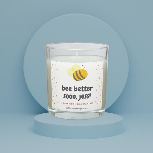 Bee Better Soon Candle | Get Well Gift for Her | Get Well Soon | Recovery Gift for Her | Thinking of You for Her | Sympathy Gift for Her Etsy
