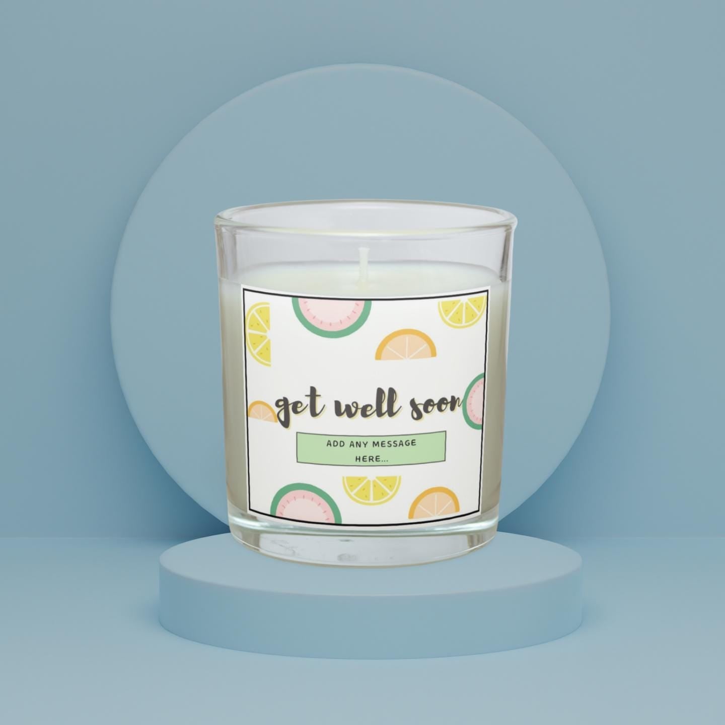 Personalised Get Well Soon Candle | Recovery Gifts for Her Him | Cheer Up Gift | Thinking of You | Friend Gift | Comfort Gift for Hard Times Etsy