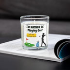 Rather Be Playing Golf Personalised Candle | Gift for Golf | Golf Playing Gift | Custom Golfing Message Gift | Golf Secret Santa | Birthday Etsy