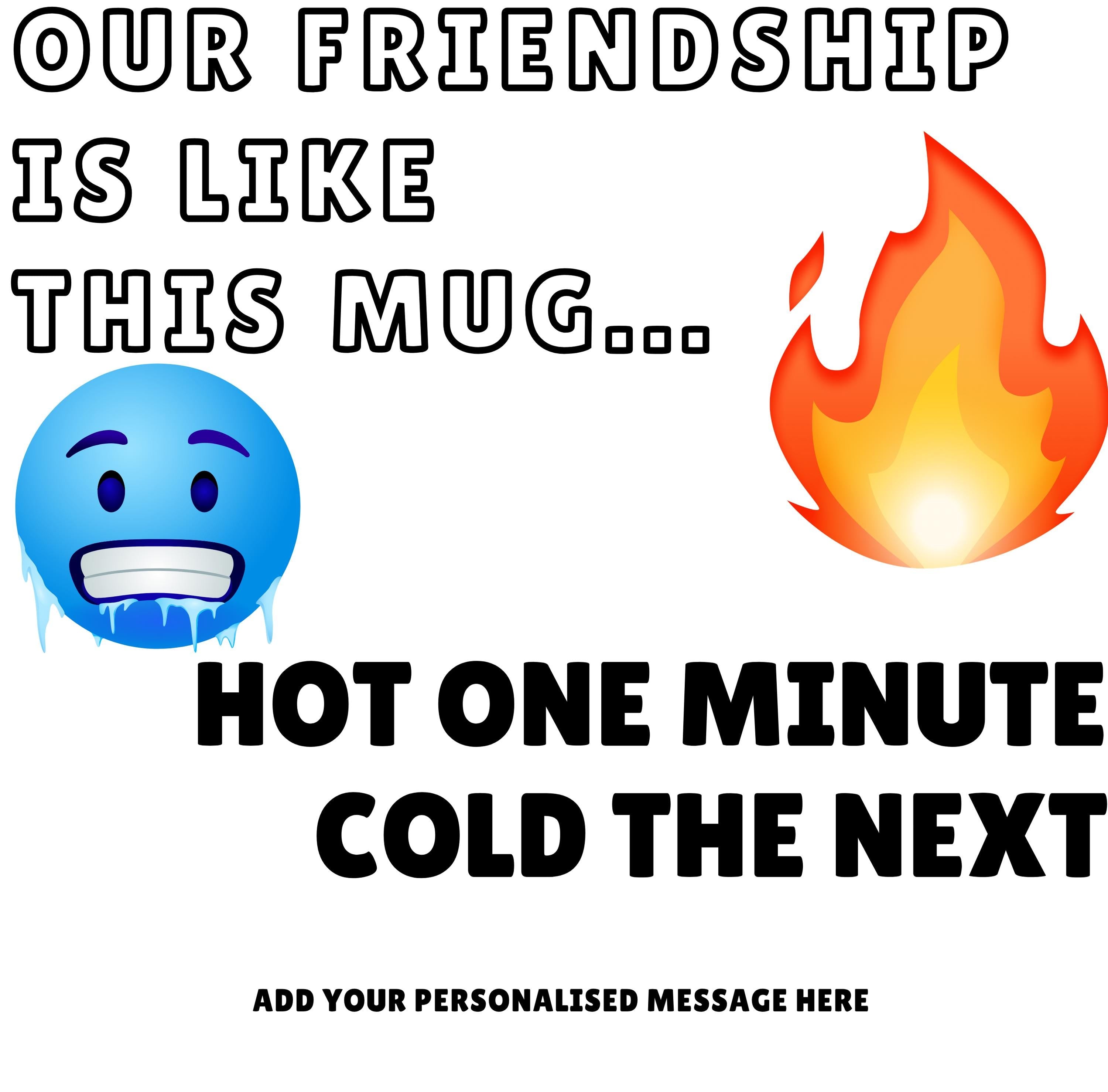 Personalised Funny Friendship Mug | Custom Mug | Gift for Bestie Funny Friend Gift | Novelty Mug | Custom Mug | Friend Gift | Dark Humour Etsy