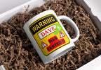 Personalised Novelty Mug | Funny Custom Name Mug | Rude Gift | Fart Joke | Personalised Gift | Gift for | Warning Gift | Joke Gift | Novelty Etsy