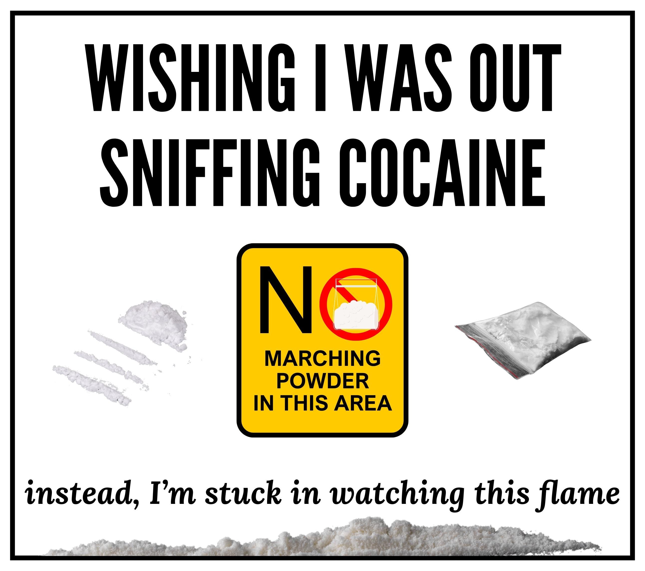 Funny Cocaine Gift | Novelty Cocaine Personalised Candle | Funny Drugs Humour Gift | Secret Santa | Funny Boyfriend | Brother | Novelty Gift Etsy