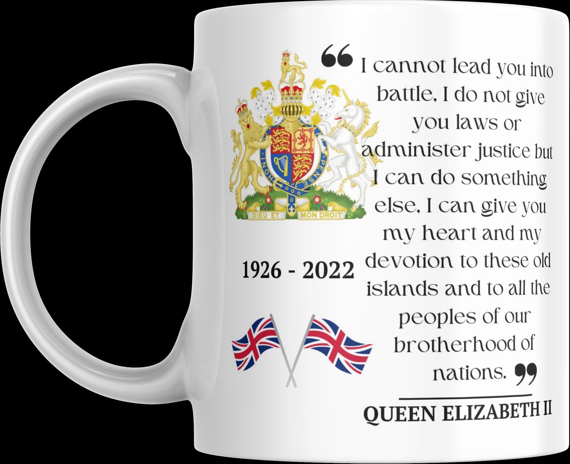 HM Queen Elizabeth I Memorial Tribute | Royal Coat of Arms | 2022  Patriotic Keepsake | Queen Elizabeth | Royal Family | Novelty Gift Etsy