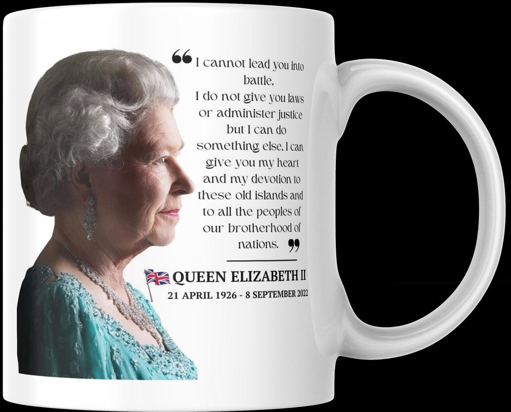 HM Queen Elizabeth II Memorial Mug | Queen Tribute | Royal Gift | Commemorative Keepsake | Patriotic Gift | Novelty Mug | Royal Family Etsy
