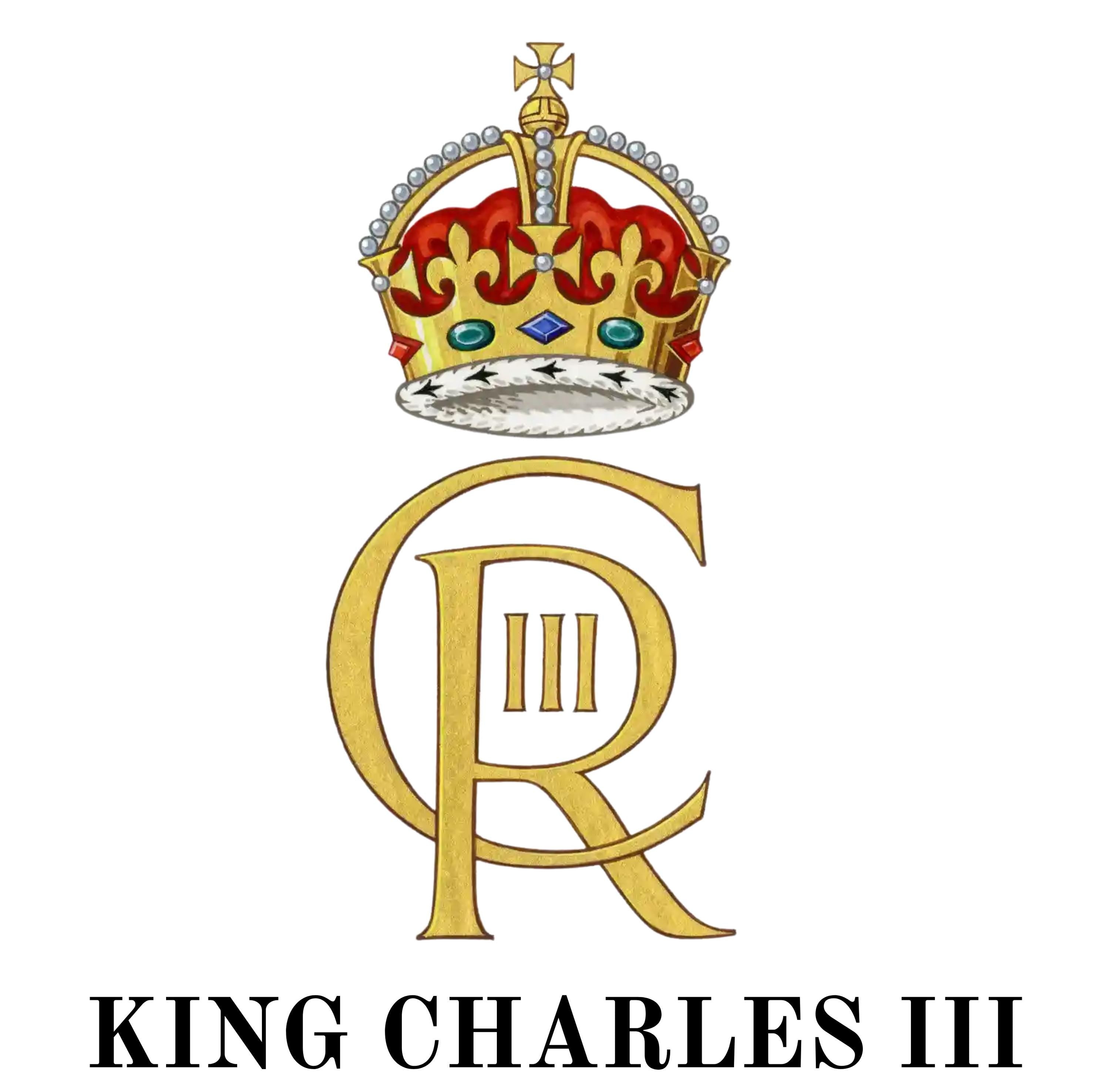 King Charles III Coronation Mug | CR III Monogram | Royal Emblem Design | Commemorative Souvenir | Patriotic Gift | King Charles | Royal Etsy