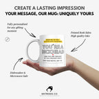 Personalised Mug | Rude Funny Gift | Cheeky Gift | Dickhead Gift | Friend Gift | Secret Santa | Banter Mug | Novelty Mug | Joke Gift | Funny Etsy