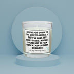 Funny Chip on Shoulder Personalised Candle | Funny Message Gift | Novelty Meme Candle | Sarcastic Humour | Work Friend | Funny Office Gifts Etsy