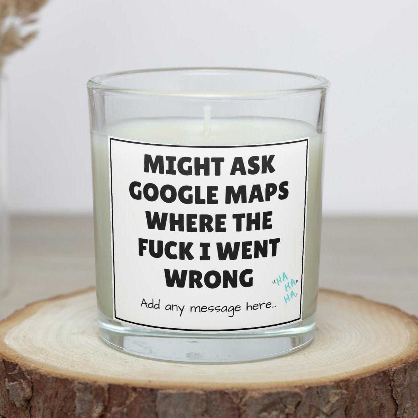 Sarcastic Where I Went Wrong Candle | Funny Google Maps Meme | Novelty Gift for Friend | Funny Message Gift | Mental Health Humour Candle Etsy