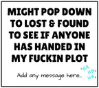 Lost the Plot Personalised Candle | Funny Life Joke Gift | Novelty Gift for Best Friend | funny Co Worker Gift | Mental Health Candle Gifts Etsy