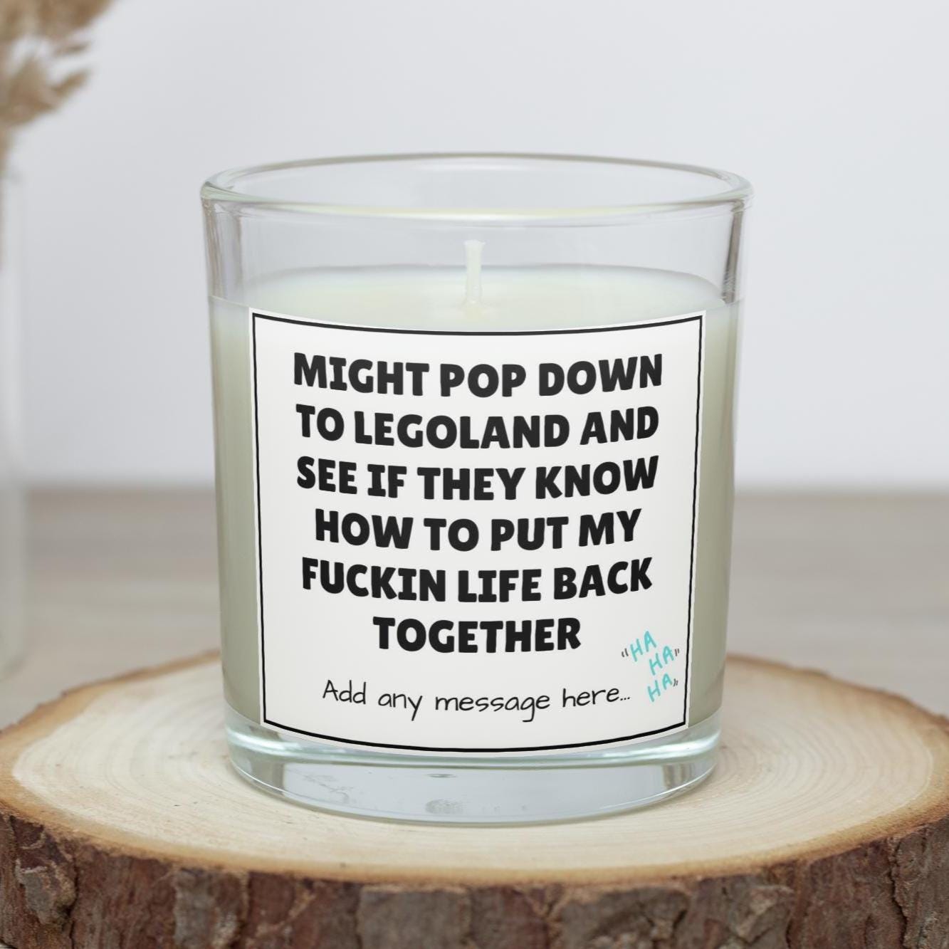 Life Falling Apart Funny Candle | Funny Mental Breakdown Gift | Breakup Gifts | Funny Message Candle | Funny Gift for Him Her | Secret Santa Etsy