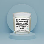 Funny No Fucks Given Personalised Candle | Novelty Adult Gift for Friends | Funny Workmate Gift | Secret Santa | My Last Fuck Candle Gift Etsy