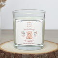 New Baby Personalised Candle | Welcome Baby Name Gift | Baby Shower Keepsake | Teddy Bear Baby Name Candle Gift | Expecting Mother Candle Etsy