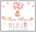 Baby Girl Announcement Candle | Newborn Girl Keepsake Gift | Birth Details Gift | Nursery Décor | Newborn Gifts for Family | New Parent Gift Etsy