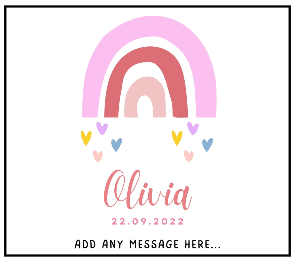 Baby Girl Name Date & Message Candle | Custom Girl Name Gift | Nursery Décor | Newborn Baby Girl Date | Baby Shower Gift | Personalised Baby Etsy