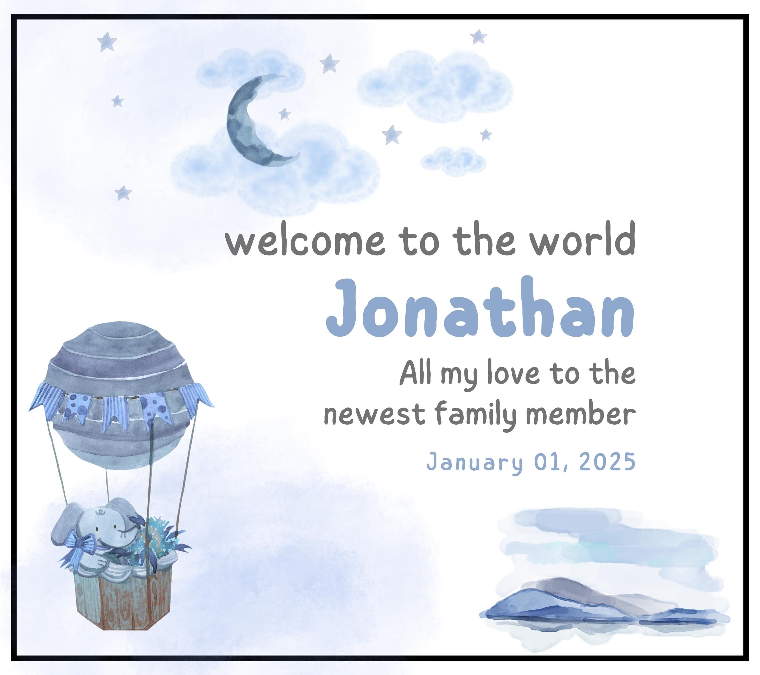 Welcome To The World Newborn Baby Boy Candle | Baby Boy Birth Gift | New Parents | Personalised Nursery Décor | Newborn Baby Keepsake Candle Etsy