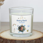 Baby Boy Photo Personalised Candle | Newborn Baby Boy Photo & Date Gift | Nursery Décor | Gift for New Grandparents | New Baby Arrival Gift Etsy