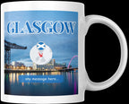 Personalised Glasgow Mug | Scottish Flag | Custom Message | Scotland Souvenir | Scotland Gift | Personalised Mug | Glasgow | Coffee Cup Etsy