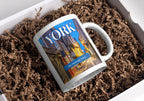 Personalised York Mug | Historic Street Scene | Custom Message | City Souvenir | Heritage Gift from Yorkshire | York Gift | Personalised Mug Etsy