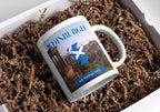 Personalised Edinburgh Mug | Scottish Skyline & Saltire | Custom Message | Scotland Souvenir Gift | Edinburgh Fest Gift | Novelty Mug Etsy