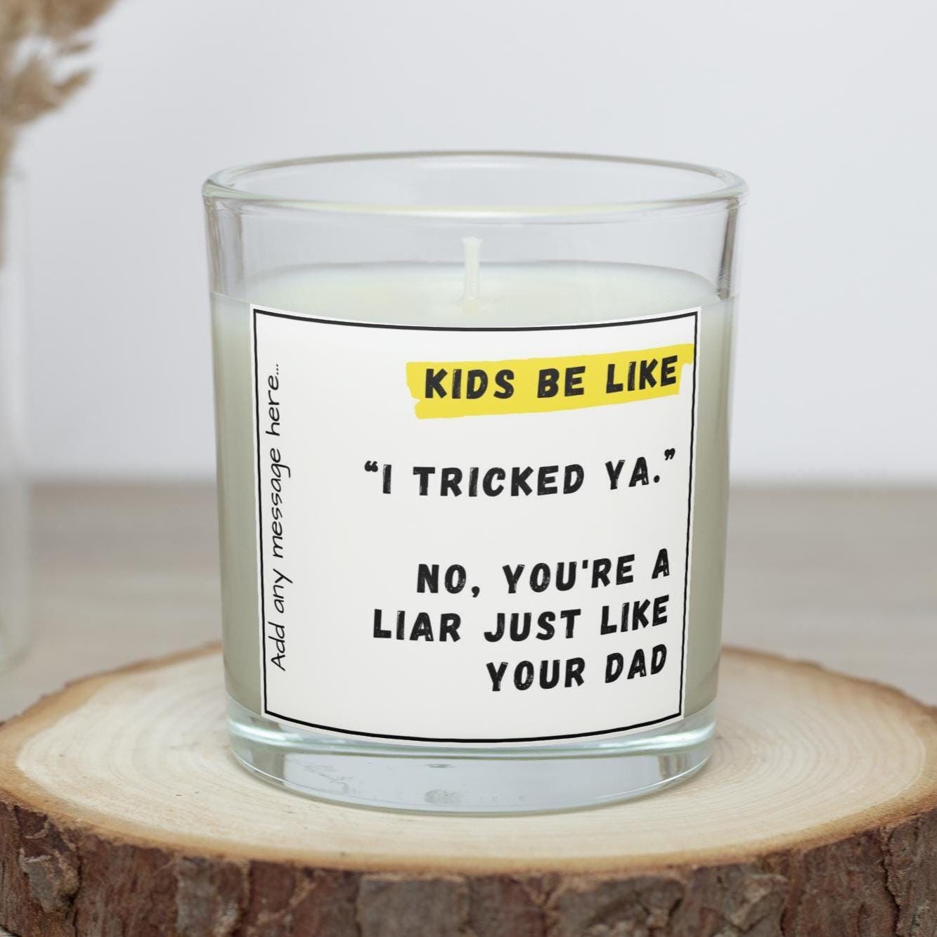 Funny Sarcastic Adult Joke Candle | Kids Be Like Funny Candle | Novelty Gift for Parents | Sarcastic Single Parent Joke Gift | Gift for Her Etsy