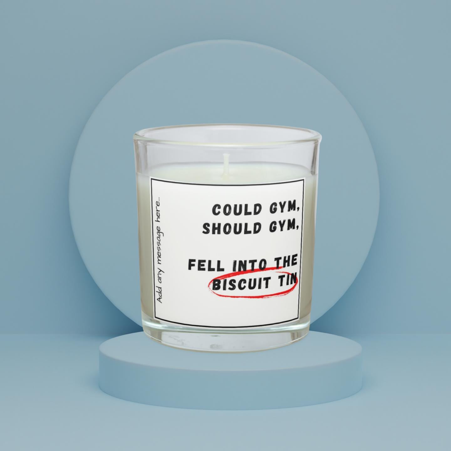 Funny Gym Joke Personalised Candle | Gym Humour | Funny Fitness Joke Gift | Novelty Gift for Gym Friend | Funny Secret Santa | Gym Birthday Etsy