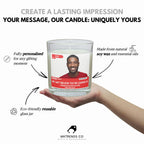 Funny New Job NEWS Message Candle Gift: Personalised New Job Photo Candle, Leaving Gift, Funny New Job Message Candle Gift Etsy