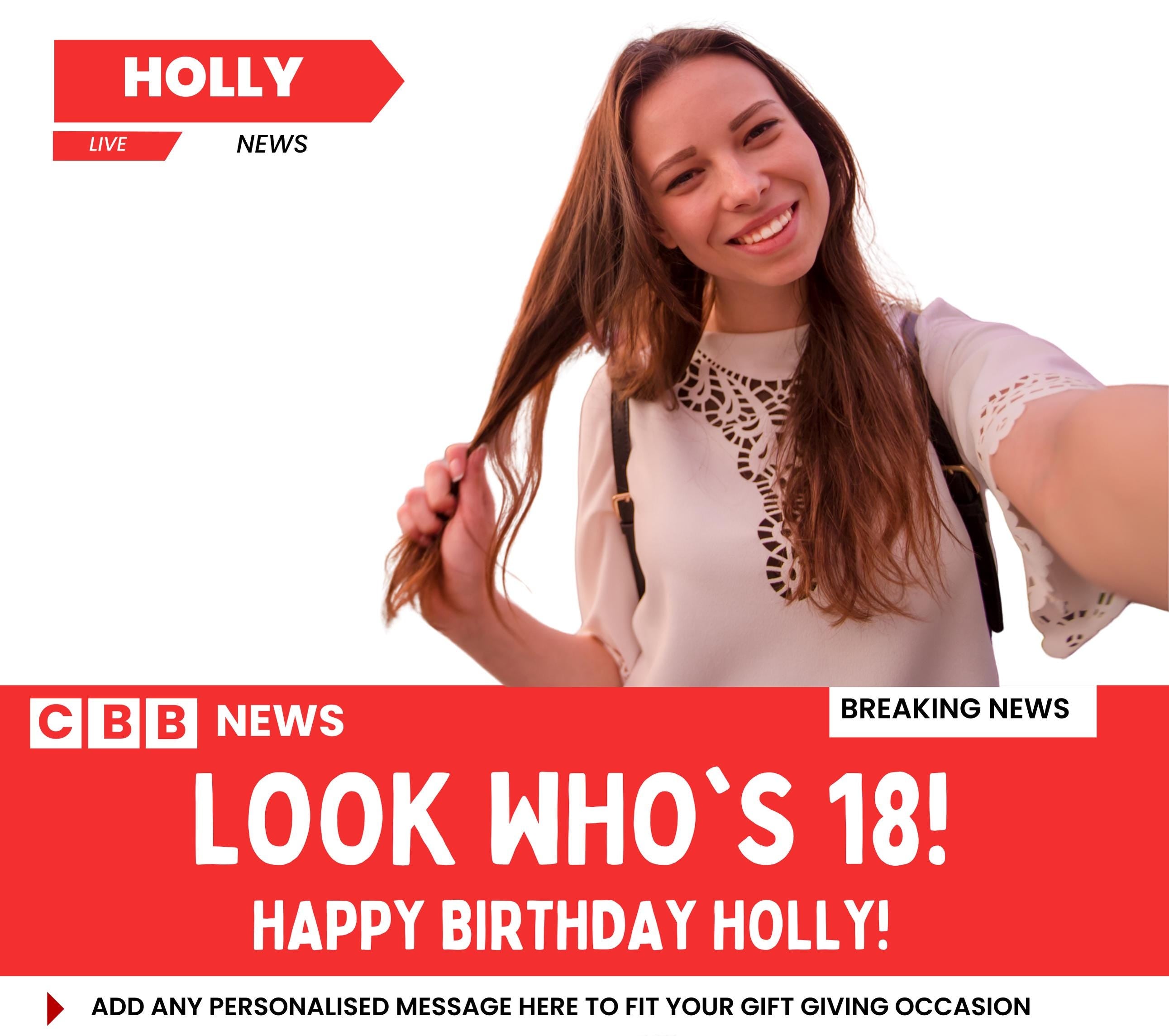 18th Birthday Photo & Message Personalised Soy Wax Candle | Fun News Style Birthday Gift | 18th Milestone Birthday Candle Gift Etsy