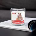 Funny Rude Name Message Personalised Candle | News Style Photo & Message Upload Custom Candle Gift Etsy