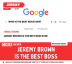 Best Boss Ever Personalised Candle | Funny Boss Photo & Message Custom Gift | Breaking News: Best Boss Ever Candle Gift Etsy