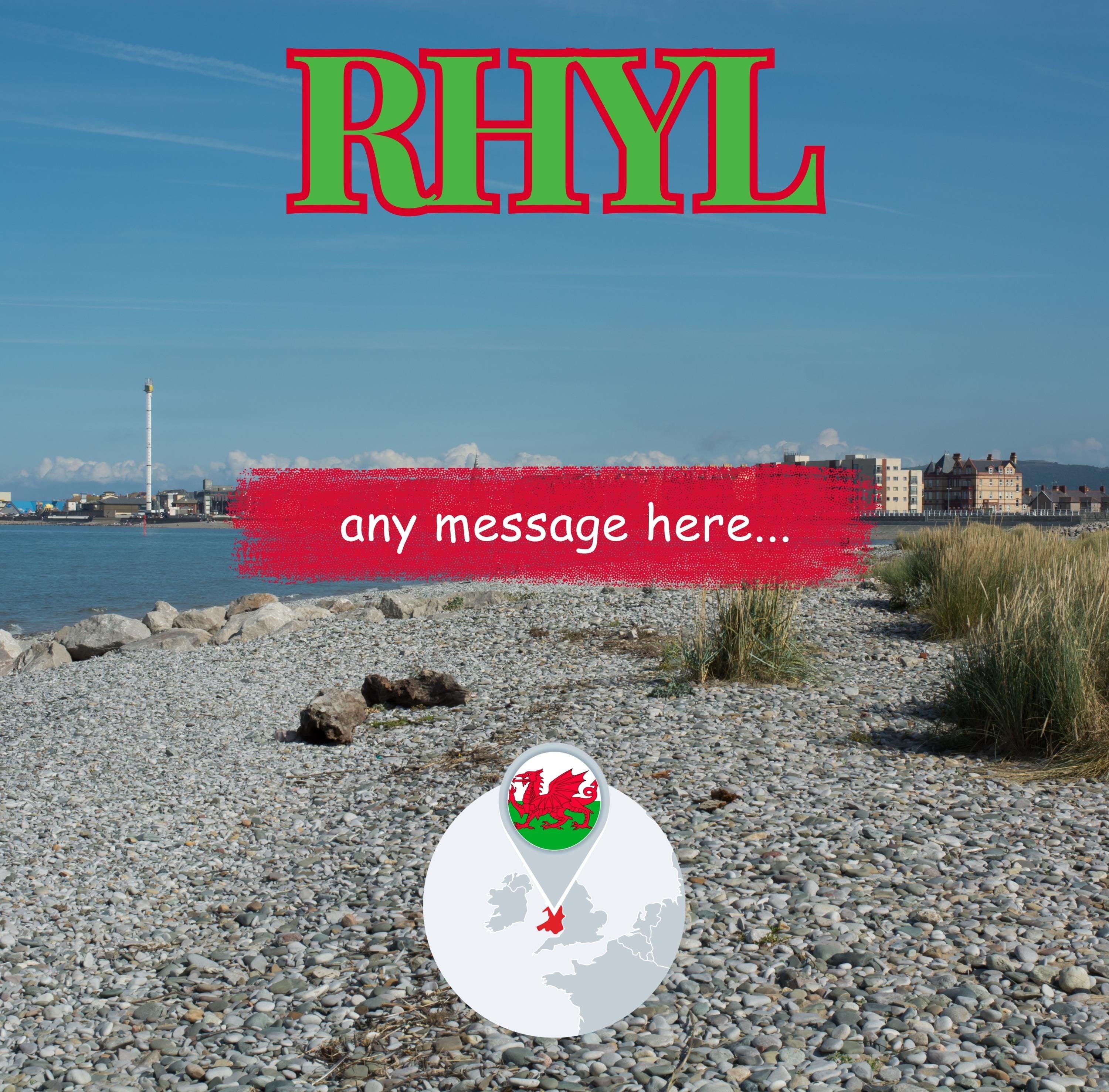 Personalised Rhyl Mug | Custom Seaside Gift | Rhyl Beach Mug | Wales Souvenir | Coastal Coffee Cup | Gift for Him or Her Etsy