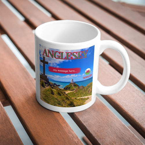Personalised Anglesey Mug – Ynys Môn Coastal Design – additional product view