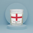 England Personalised Candle | England Flag Gift | England Flag Message Gift | St Georges Cross | British Home Décor | This Is England Gift Etsy