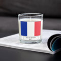France Personalised Candle | Flag of France Gift | French Message Gift | French Friend Gift | French Flag Message Candle | Expat in France Etsy