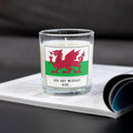 Wales Personalised Candle | Flag of Wales | Gift for Welsh | St David's Day | Funny Wales Gift | Welsh Flag patriotic | Wales Flag Message Etsy