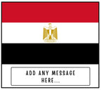 Egypt Personalised Candle | Flag of Egypt Gift | Gift for Egyptian | Egypt Message Candle | Egypt Home Décor | Patriotic Egypt Candle Gift Etsy