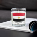 Egypt Personalised Candle | Flag of Egypt Gift | Gift for Egyptian | Egypt Message Candle | Egypt Home Décor | Patriotic Egypt Candle Gift Etsy
