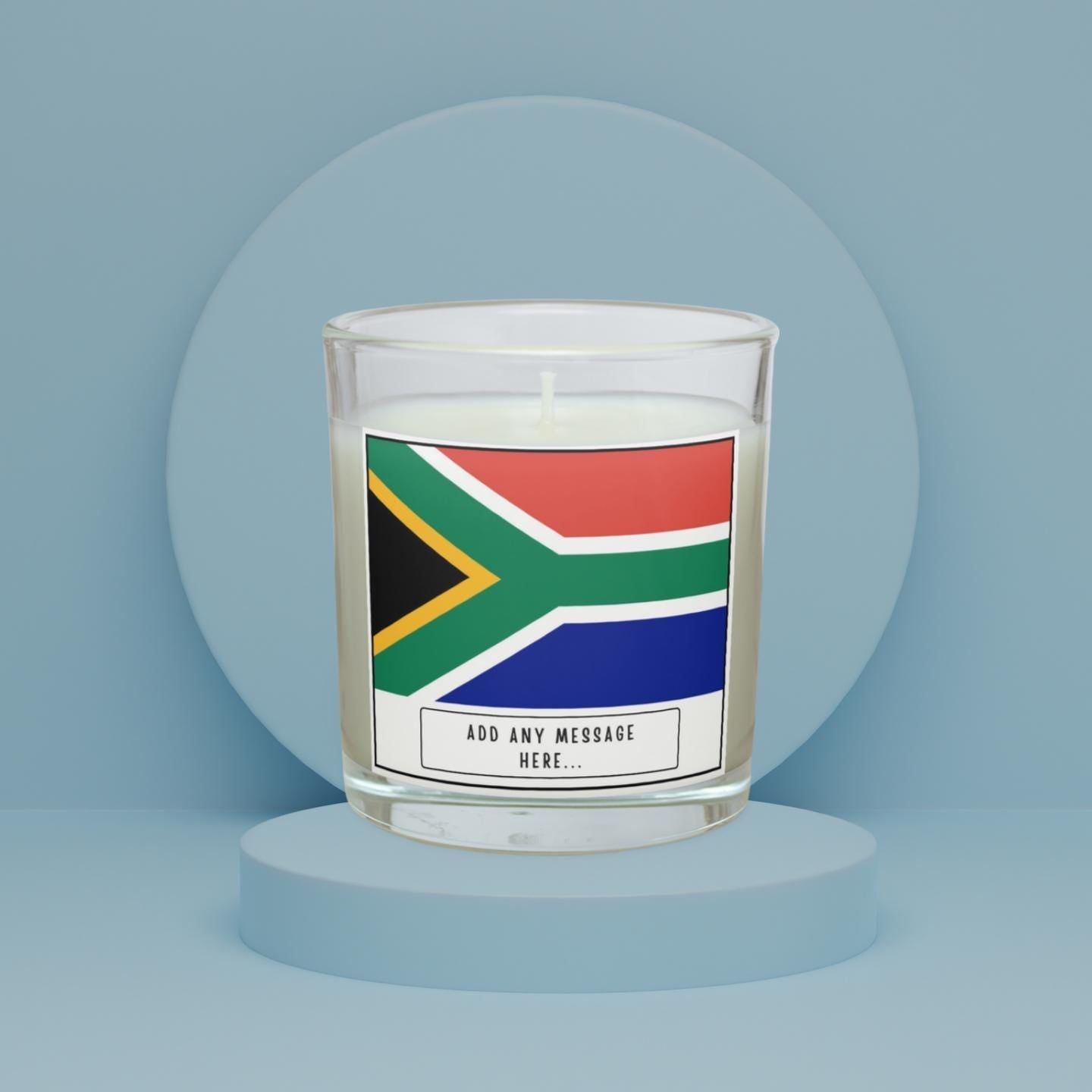 South Africa Personalised Candle | Flag of South Africa | Gift for South African | South Africa Home Décor | South Africa Custom Candle Gift Etsy