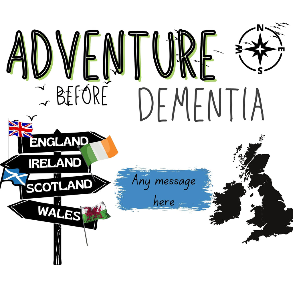Adventure Before Dementia Mug | Personalised Motorhome Gift | Funny Vanlife Present | UK Travel Mug | Caravan Coffee Cup | Custom Message Etsy