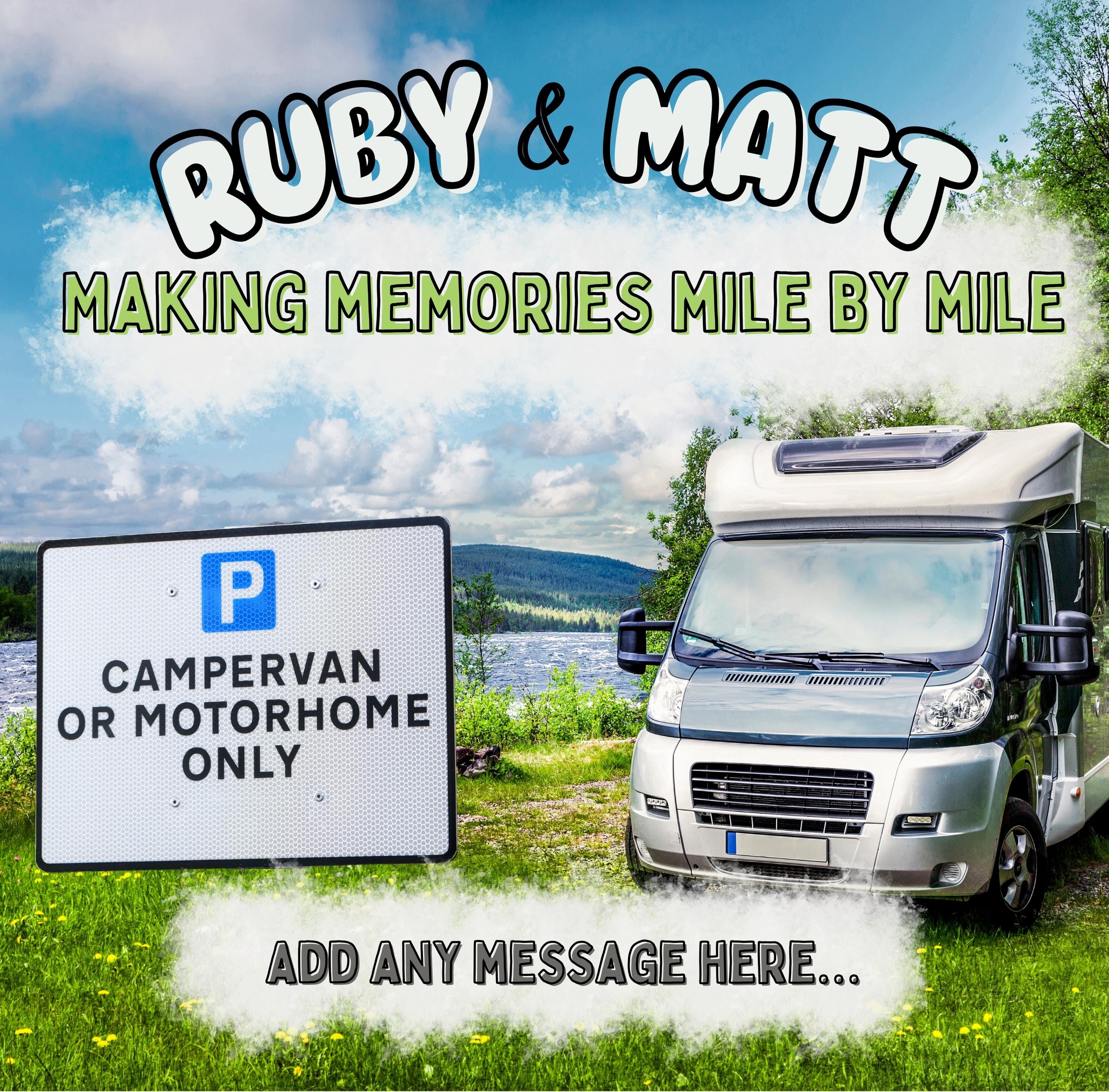 Personalised Motorhome Mug | Custom Campervan Gift | Making Memories Mile by Mile | Funny Vanlife Present | UK Travel Mug Etsy