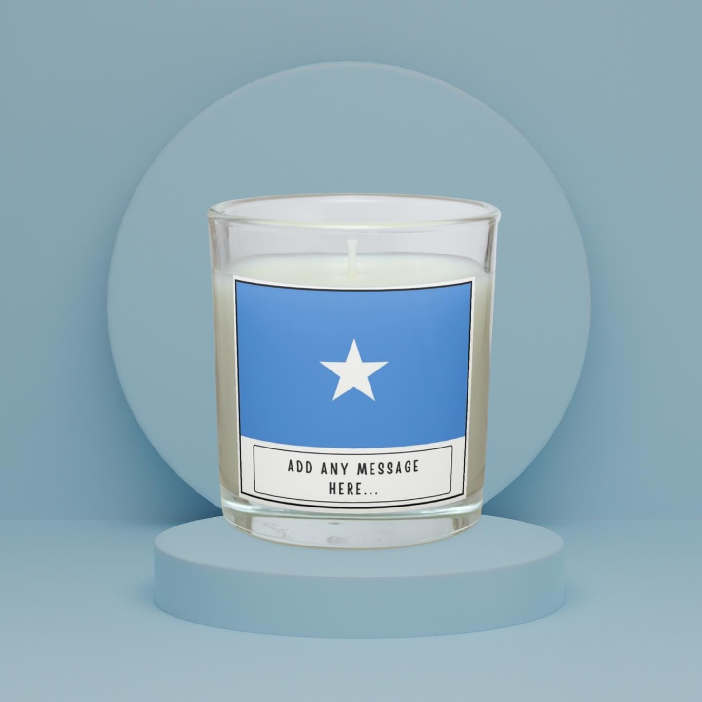 Somalia Personalised Candle | Flag of Somalia | Gift for Somalian | Somalia Heritage Gift | Somalia Culture | Somalia Home Décor Candle Etsy