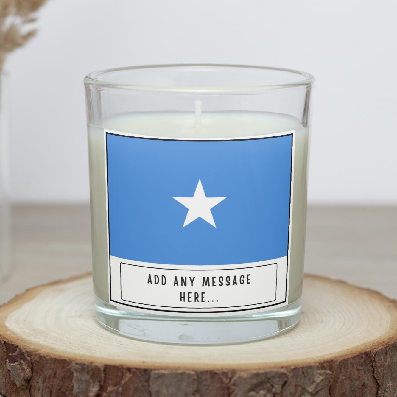 Somalia Personalised Candle | Flag of Somalia | Gift for Somalian | Somalia Heritage Gift | Somalia Culture | Somalia Home Décor Candle Etsy