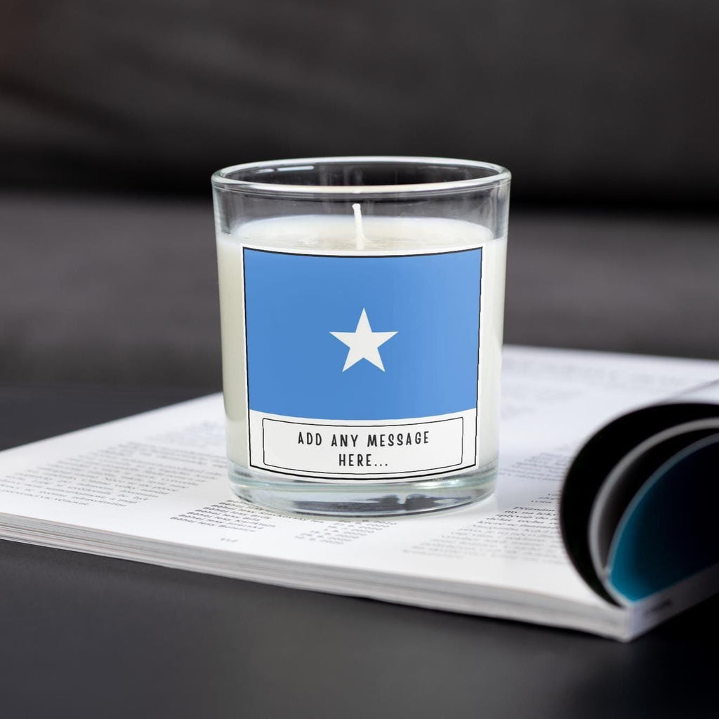 Somalia Personalised Candle | Flag of Somalia | Gift for Somalian | Somalia Heritage Gift | Somalia Culture | Somalia Home Décor Candle Etsy