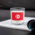 Tunisia Personalised Candle | Flag of Tunisia | Tunisian Flag Gift | Gift for Tunisian | Tunisia Home Décor | Custom Tunisia Gift | Candle Etsy