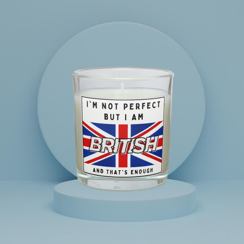 British Flag Custom Message Personalised Candle | Union Jack Flag | Fly the British Flag | UK Patriot Soy Wax Candle Gift Etsy