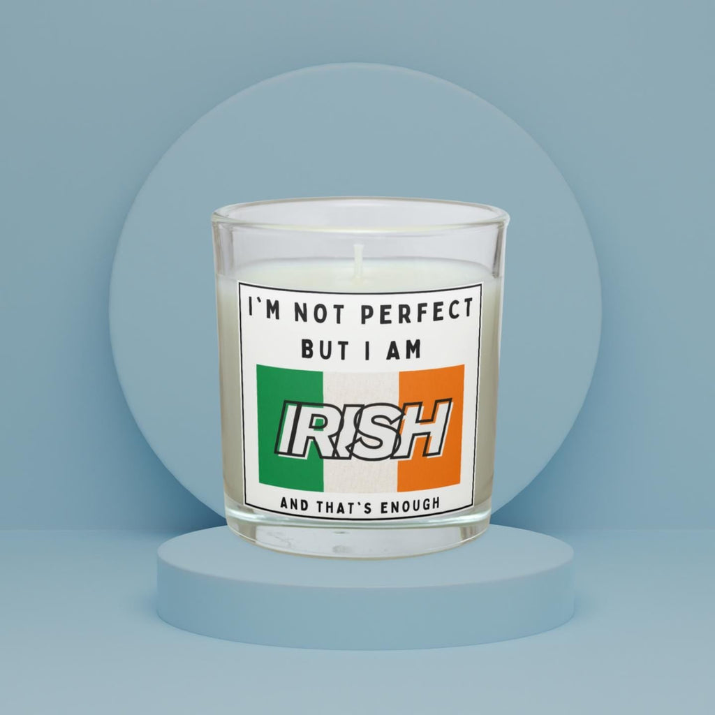 Irish Flag Personalised Candle | Proud to be Irish Gift | Custom Irish Message Soy Wax Candle | Ireland Home Decor Candle Etsy